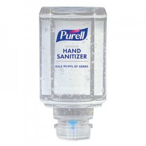 PURELL GOJ445006CT Advanced Gel Hand Sanitizer, Clean Scent, For ES1, 450 mL Refill, 6/Carton