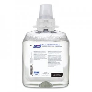 PURELL GOJ517404CT Professional HEALTHY SOAP Mild Foam, Fragrance-Free, 1,250 mL, For CS4 Dispensers, 4/Carton