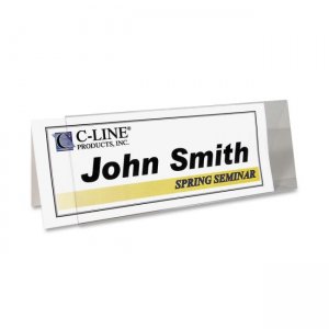 C-Line Products, Inc 87507 Rigid Name Tent Holder CLI87507