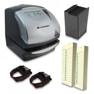 Acroprint ACPTRB950 ES900 Time Clock Bundle, Black