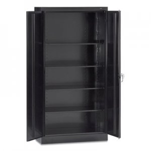 Tennsco TNN7218BLK 72" High Standard Cabinet (Assembled), 36 x 18 x 72, Black