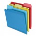 Pendaflex PFX86219 Poly Reinforced File Folder, 1/3-Cut Tabs, Letter Size, Assorted, 100/Pack