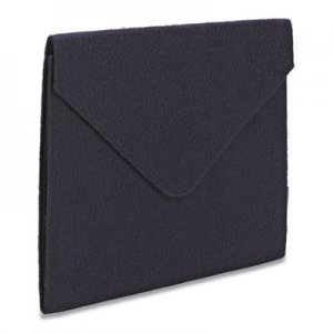 Smead SMD70922 Soft Touch Cloth Expanding Files, 2" Expansion, 1 Section, Letter Size, Dark Blue