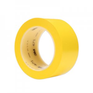 3M MMM471IWYLW Vinyl Floor Marking Tape 471, 2" x 36 yds, Yellow