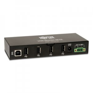 Tripp Lite TRPU223004IND 4-Port USB 2.0 Mini Hub, Black