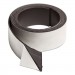 U Brands UBRFM2020 Magnetic Adhesive Tape Roll, 1" x 4 ft, Black, 1 Roll