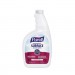 PURELL GOJ334106CT Foodservice Surface Sanitizer, Fragrance Free, Capped Bottle with Spray Trigger, 6 Bottles and 2 Spray Triggers/Carton