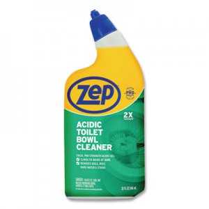 Zep ZPEZUATBC32 Acidic Toilet Bowl Cleaner, Mint, 32 oz Bottle