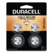 Duracell DURDL2025B4PK Lithium Coin Battery, 2025, 4/Pack
