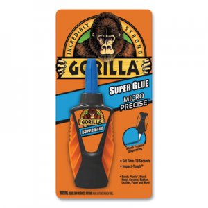 Gorilla Glue GOR102862CT Super Glue Micro Precise, 0.19 oz, Dries Clear, 4/Carton