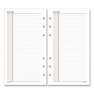 At-A-Glance AAG013200 Lined Notes Pages, 6.75 x 3.75, White, 30/Pack