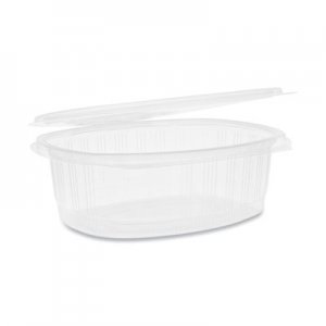 Pactiv PCTYCA910480000 EarthChoice PET Hinged Lid Deli Container, 48 oz, 8.88 x 7.25 x 2.94, Clear, 190