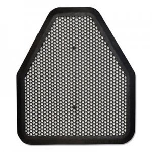 TOLCO TOC220206 Urinal Mat, 20.75 x 18.5, Black, 6/Carton