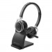 Spracht SPTZUMBTP410 ZuM BT Prestige Headset with USB Dongle, Binaural, Over-the-Head, Black