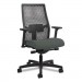 HON HONI2MRL2AC19TK Ignition 2.0 Reactiv Mid-Back Task Chair, Supports up to 300 lbs., Iron Ore Seat, Black Back