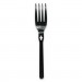 WeGo WEG54101101 Fork Polystyrene, Fork, Black, 1000/Carton