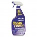 Simple Green SMP01032 Clean Finish Disinfectant Cleaner, Herbal, 32 oz Spray Bottle, 12/Carton