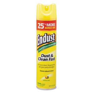 Diversey DVOCB508171EA Endust Multi-Surface Dusting and Cleaning Spray, Lemon Zest, 12.5 oz Aerosol Spray