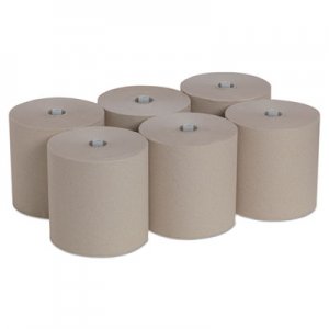 Georgia Pacific Professional GPC26495 Pacific Blue Ultra Paper Towels, Natural, 7.87 x 1150 ft, 6 Roll/Carton