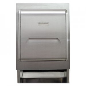 Kimberly-Clark KCC43823 MOD Recessed Dispenser Housing with Trim Panel, 11.13 x 4 x 15.37, Stainless Steel