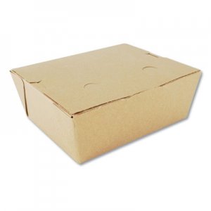 SCT SCH0738 ChampPak Retro Carryout Boxes #8, 6 x 4.75 x 2.5, Kraft, 300/Carton