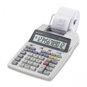 Sharp EL1750V Printing Calculator SHREL1750V