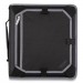Five Star FVS24440218 Zipper Binder, 3 Rings, 2" Capacity, 11 x 8.5, Black/Gray Accents
