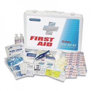 PhysiciansCare by First id Only PHY832305 First Aid Kit for Up to 25 People, 125 Pieces