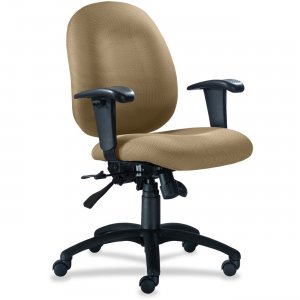 9 to 5 Seating 1760R1A4111 Logic Mid-Back Task Chair with Arms