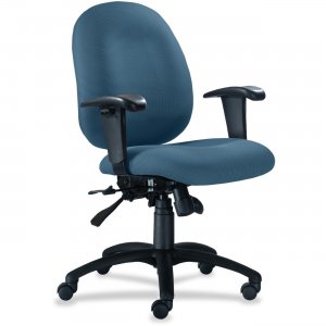 9 to 5 Seating 1760R1A4115 Logic Mid-Back Task Chair with Arms