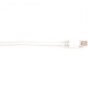 Black Box CAT6PC-010-WH-10PAK CAT6 Value Line Patch Cable, Stranded, White, 10-ft. (3.0-m), 10-Pack