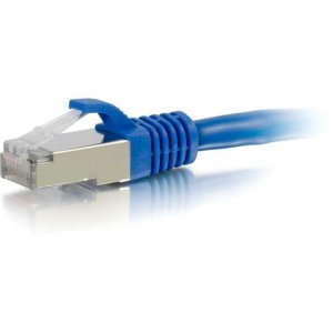 C2G 00685 20ft Cat6a Snagless Shielded (STP) Network Patch Cable - Blue