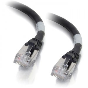 C2G 00709 4ft Cat6a Snagless Shielded (STP) Network Patch Cable - Black