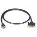 Black Box VCL-HDMIDVI-001M Locking Cable - HDMI-to-DVI, 1-m (3.2-ft.)