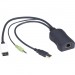 Black Box KV1408A CX Series Server Access Module - DisplayPort, USB, and Audio, CATx