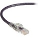 Black Box C6PC70-VT-03 GigaTrue 3 CAT6 550-MHz Lockable Patch Cable (UTP) - Violet, 3-ft. (0.9-m