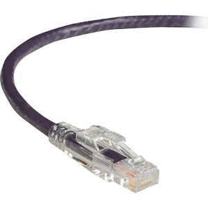 Black Box C6PC70-VT-07 GigaTrue 3 CAT6 550-MHz Lockable Patch Cable (UTP) - Violet, 7-ft. (2.1-m