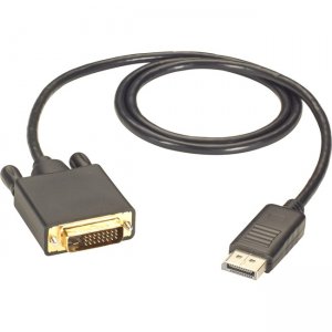 Black Box EVNDPDVI-0006-MM DisplayPort to DVI Cable - Male to Male, 6-ft
