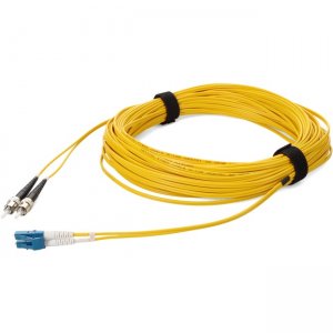 AddOn ADD-ST-LC-50M9SMF Fiber Optic Duplex Network Patch Cable