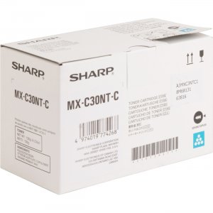 Sharp MXC30NTC Cyan Toner Cartridge SHRMXC30NTC