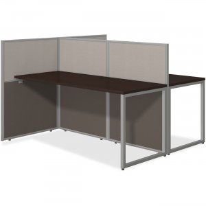 Bush Business Furniture EOD460MR-03K 60W 2 Person Straight Desk Open Office