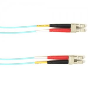 Black Box FOCMRM4-003M-LCLC-AQ Fiber Optic Duplex Patch Network Cable