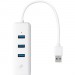 TP-LINK UE330 USB 3.0 3-Port Hub & Gigabit Ethernet Adapter 2 in 1 USB Adapter