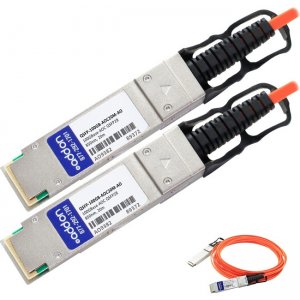 AddOn QSFP-100GB-AOC20M-AO Fiber Optic Network Cable