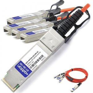 AddOn QSFP-4SFP25GAOC10MAO Fiber Optic Network Cable