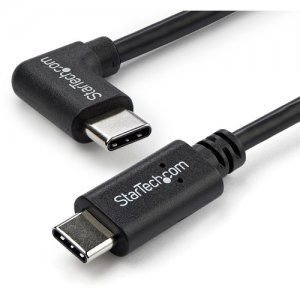 StarTech.com USB2CC1MR Right-Angle USB-C Cable - M/M - 1 m (3 ft.) - USB 2.0