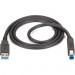 Black Box USB30-0010-MM USB 3.0 Cable - Type A Male to Type B Male, Black, 10-ft. (3
