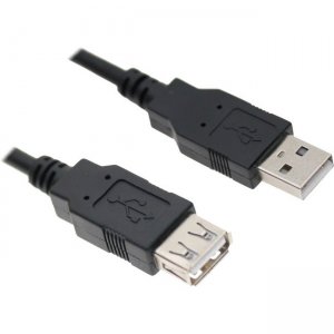 Axiom USB2AAMF06-AX USB 2.0 Type-A to Type-A Extension Cable M/F 6ft