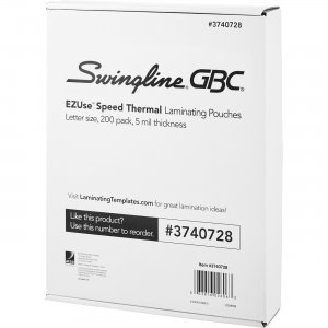 GBC 3740728 EZUse Speed Format Thermal Laminating Pouches GBC3740728