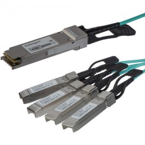 StarTech.com QSFP4X10GAO5 QSFP+ to 4x SFP+ - 5 m (16.4 ft.)